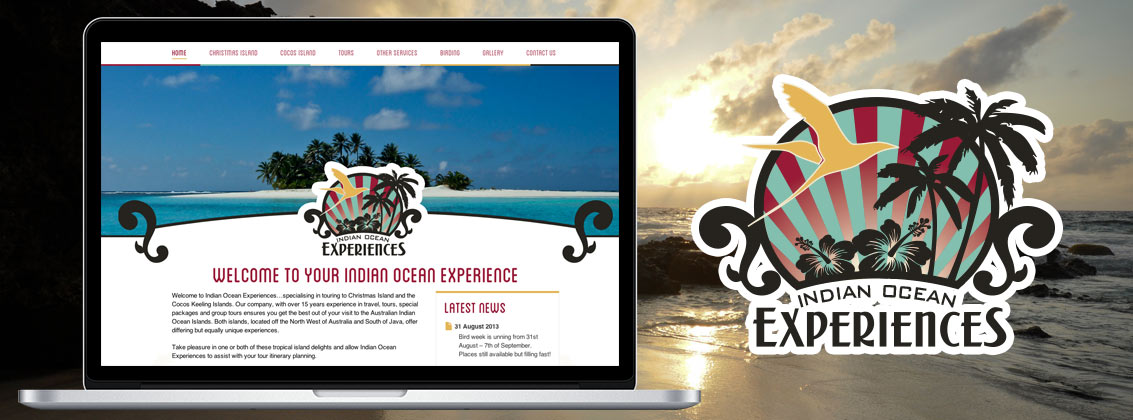 Indian Ocean Experiences Website Portfolio